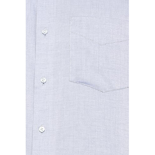 Van Heusen Cotton Men's Solid Slim Fit Formal Shirt (Vhsfbslbk17076_Sky-Purple 39)