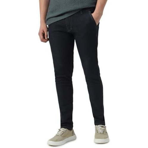 Neostreak Men's Slim Mid Rise Jeans (Neolpsjean_Dark Grey, 34