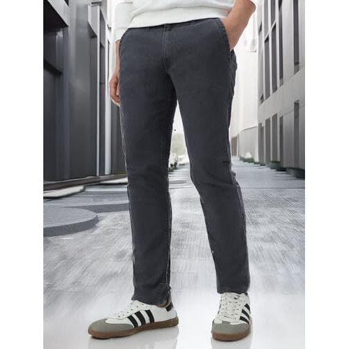 Neostreak Men's Slim Mid Rise Jeans (Neolpsjean_Grey, 34