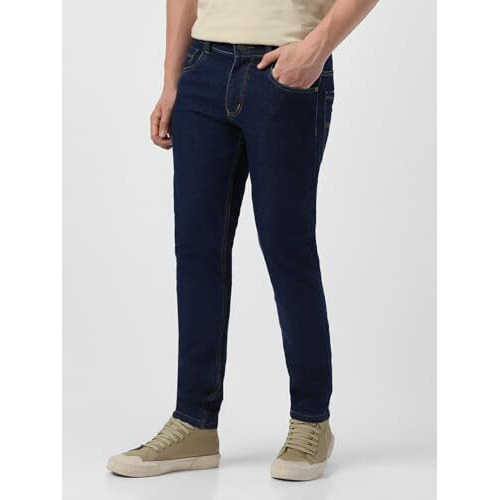 Neostreak Men's Slim Fit Stretchable Jeans (Neoeps-Mblue Medium Blue_34)
