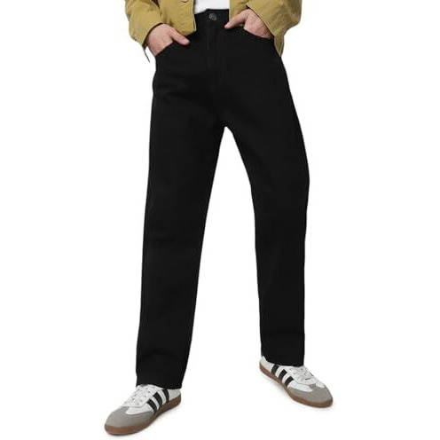 Neostreak Men's Loose Jeans (Neojeanloose-01_Black
