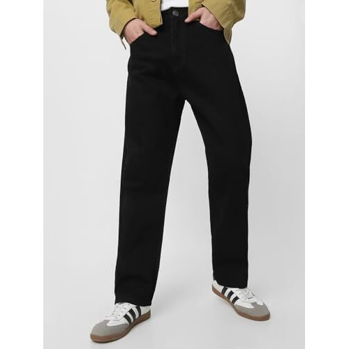 Neostreak Men's Loose Jeans (Neojeanloose-01_Black