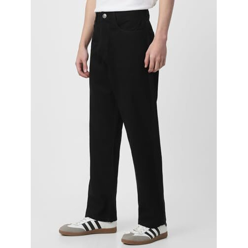 Neostreak Men's Loose Jeans (Neojeanloose-01_Black