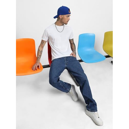 VeirdoWhite Regular Fit Half Sleeves Round Neck Solid Pure Cotton T-Shirt For Men (Tsh_V_99_White_M)