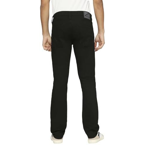 Pepe Jeans Men's Mid Rise Slim Fit Jeans Black