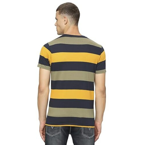 Pepe Jeans Men's Slim Fit Striped T-Shirts