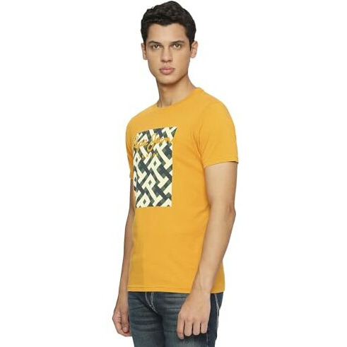 Pepe Jeans Men's Slim Fit Graphic Printed T-Shirts