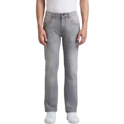 Pepe Jeans Men's Mid Rise Slim Fit Jeans Grey Used