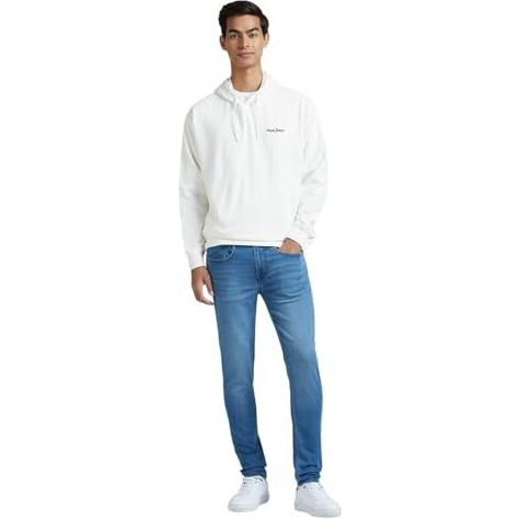 Pepe Jeans Men's Mid Rise Slim Fit Jeans Med Used