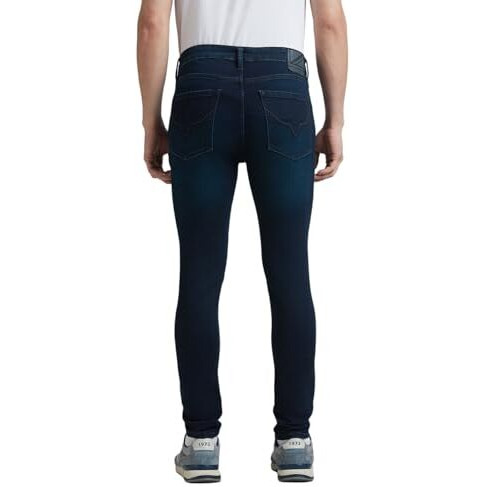 Pepe Jeans Men's Mid Rise Slim Fit Jeans