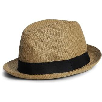 Jack & Jones Men Self Design Brown Hat