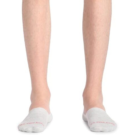 U.S. Polo Assn. Silicone Grip No Show I646 Socks - Pack Of 3 Lt Grey,Lt Grey,Lt Grey