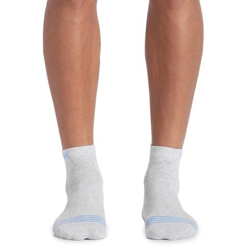 U.S. Polo Assn. Cotton Men Ankle Length Stretch I646 Regular Socks - Pack Of 3 Grey,Black,Navy, Multicolor