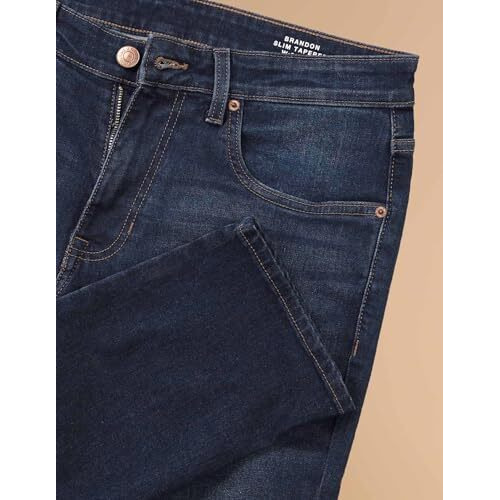 U.S. Polo Assn. Men's Slim Mid Rise Jeans (Udjeno1283 Blue
