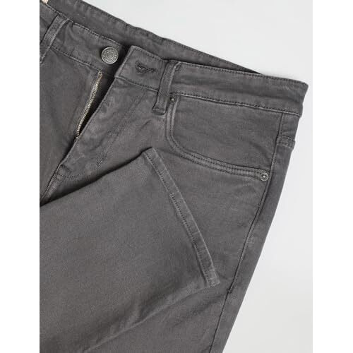 U.S. Polo Assn. Men's Slim Mid Rise Jeans (Udjeno1289 Grey, 34
