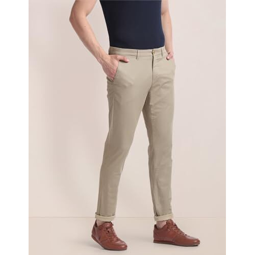 U.S. Polo Assn. Men's Slim Casual Pants (Ustro1374A Brown