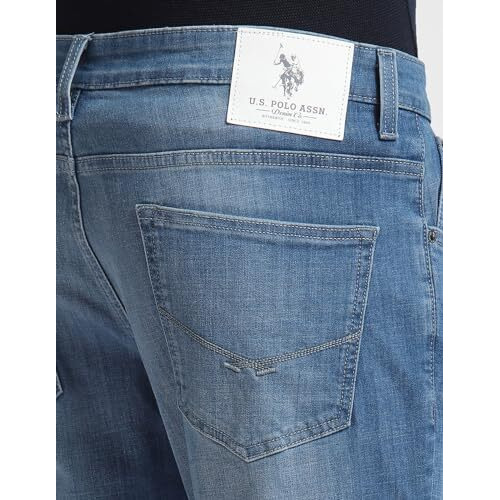 U.S. Polo Assn. Men's Fitted Jeans (Udjen1113_Blue