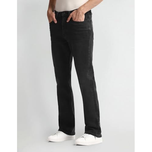 U.S. Polo Assn. Men's Relaxed Jeans (Udjen1189 Black