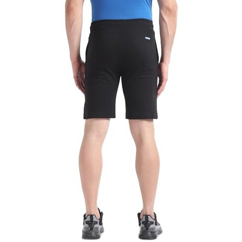 U.S. Polo Assn. Men's Hybrid Shorts (Iyaq-Pl_Black
