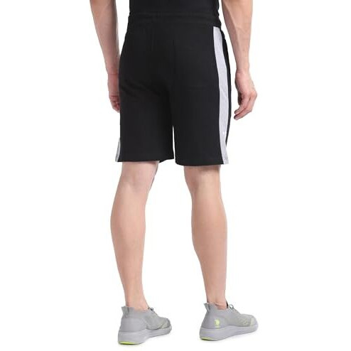 U.S. Polo Assn. Men's Hybrid Shorts (Oes01-Pl_Black