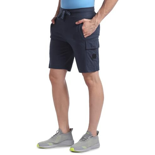U.S. Polo Assn. Men's Hybrid Shorts (Oes02-Pl_Navy