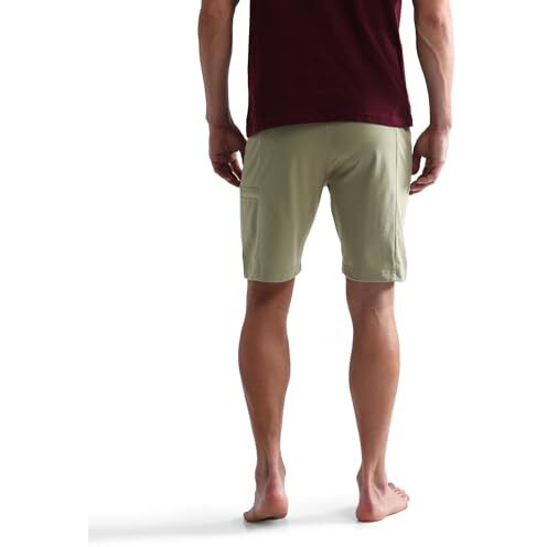 U.S. Polo Assn. Men's Hybrid Shorts (Oes04-Pl_Elm (Green)