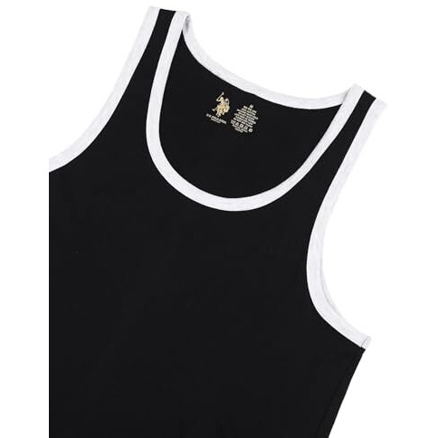 U.S. Polo Assn. Men's Solid Regular Fit Fashion Vest (Oev01-Pl_Black