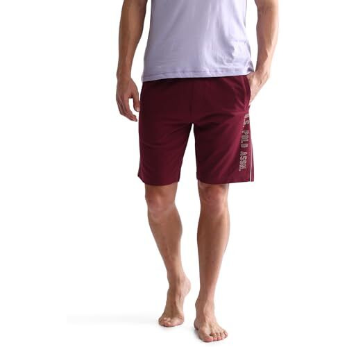 U.S. Polo Assn. Men's Hybrid Shorts (Oes05-Pl_Maroon