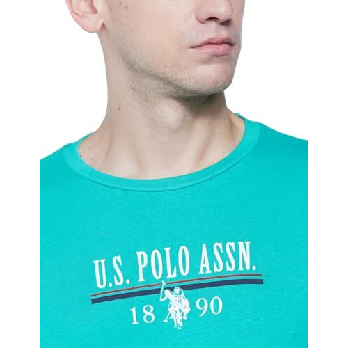 U.S. Polo Assn. Men's Slim Fit T-Shirt (Ustshs2191_Green