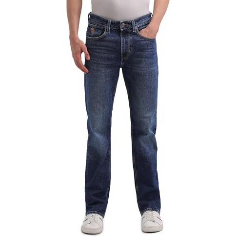 U.S. Polo Assn. Denim Co. Men's Slim Jeans (Udjen1417_Blue
