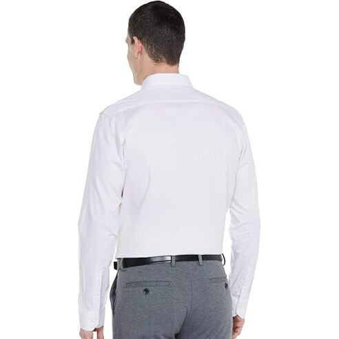 Arrow Men's Slim Fit Shirt (Araeosh1841_Beige