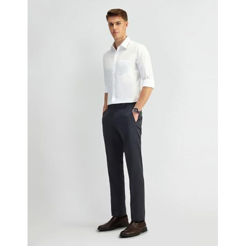 Arrow Men's Tapered Pants (Araeotr1519_Dark Blue