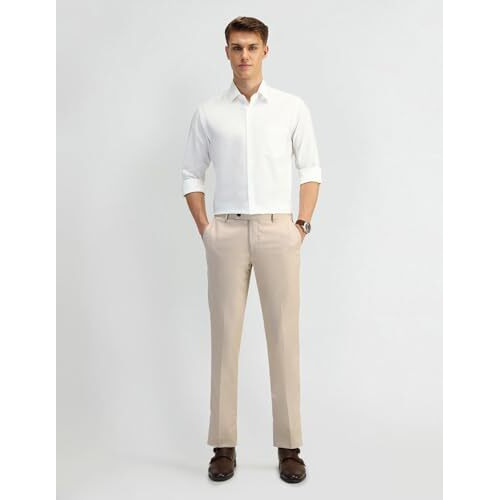 Arrow Men's Tapered Pants (Araeotr1604_Beige
