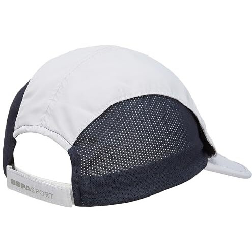 U.S. Polo Assn. Men's Cotton Baseball Cap (Uscap1029_Lt. Grey, Free Size