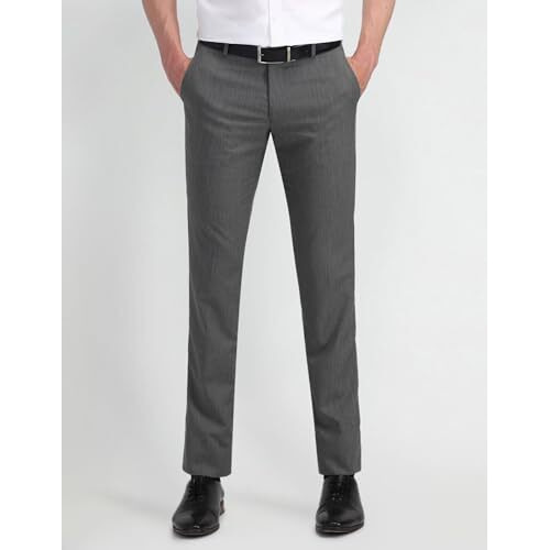 Arrow Men's Tapered Pants (Araeotr1616_Grey