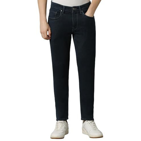 Louis Philippe Men's Slim Jeans (Lrdncctpn44897_Navy