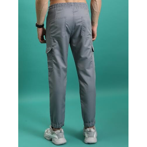 Highlander Men's Regular Pants (Phtr000006_Light Grey_L)