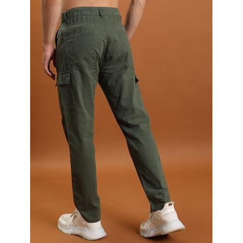Highlander Men's Tapered Pants (Phtr000019_Olive_M)