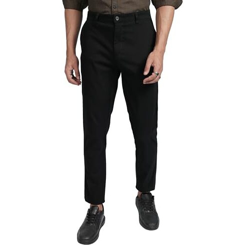 Highlander Men's Tapered Pants (Phtr000093_Black_M)