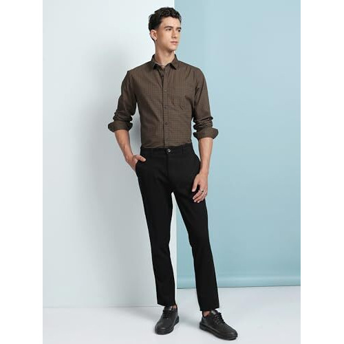 Highlander Men's Tapered Pants (Phtr000093_Black_M)
