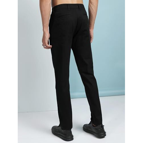 Highlander Men's Tapered Pants (Phtr000093_Black_M)