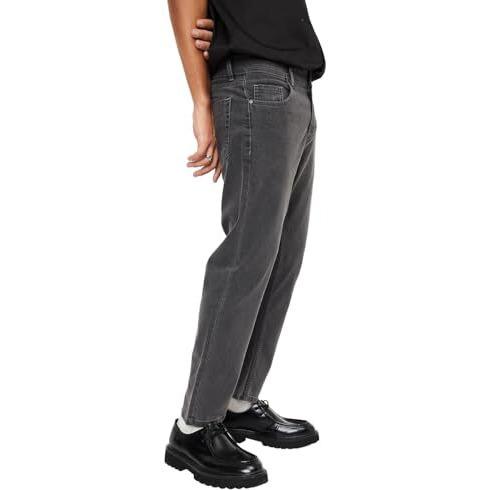 Max Men's Regular Jeans (Noosdrggr_Grey