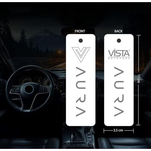 Vista Auto Care Hanging Air Freshener With 30Ml Perfume Spray And 2 Hanging Boards | For Home, Living Spaces, Office, Cars, Closets, Bathrooms | 400 + Sprays (Arabian Aroma)