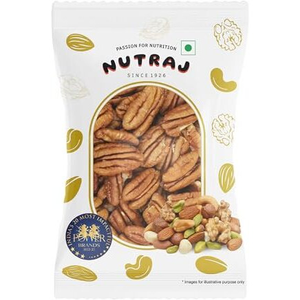 Nutraj Pecan Nuts 100Gm Pouch | Dry Fruits | Ideal For Snacking And Baking | Grocery Items.