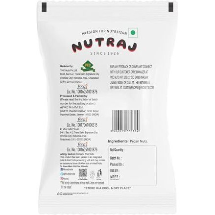 Nutraj Pecan Nuts 100Gm Pouch | Dry Fruits | Ideal For Snacking And Baking | Grocery Items.