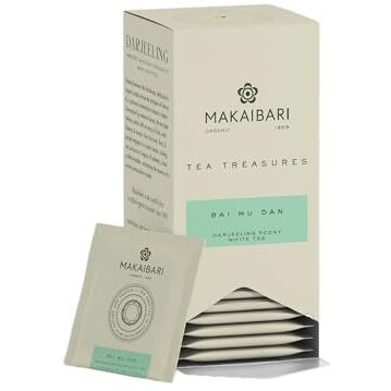 Makaibari Bai Mu Dan | 25 Tea Bags White Tea | 50 Gm