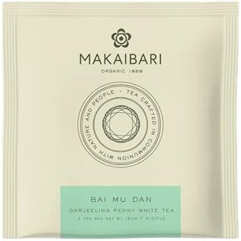 Makaibari Bai Mu Dan | 25 Tea Bags White Tea | 50 Gm