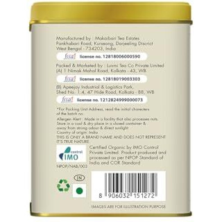 Makaibari Bai Mu Dan | 25 Gm Tin Caddy | White Loose Tea