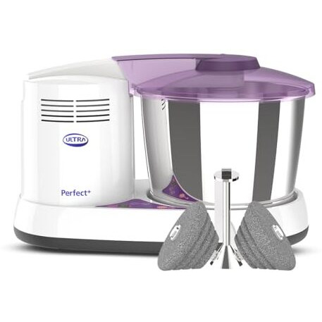 Ultra Abs Plastic Elgi Ultra Perfect+ Wet Grinder, 2 L (White)