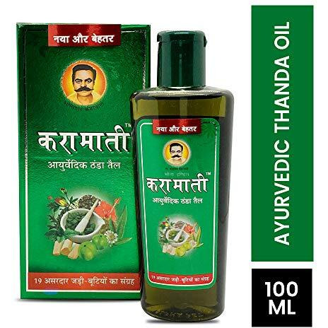 Karamati Ayurvedic Thanda Tel/Hair Cool Oil Combo Pack Of 5 (100Ml X 5  500Ml)